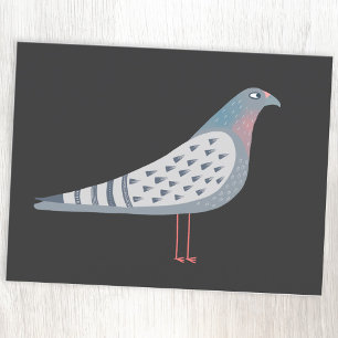 Cartão Postal Pigeon Bird