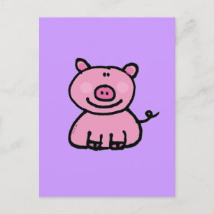 Cartão Postal Pigmento rosa