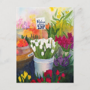 Cartão Postal Pike Place Freshness