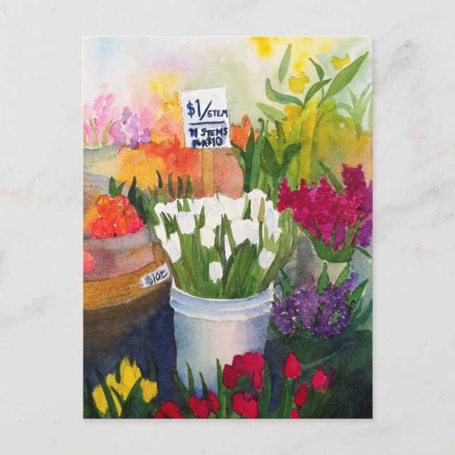 Cartão Postal Pike Place Freshness (Frente)