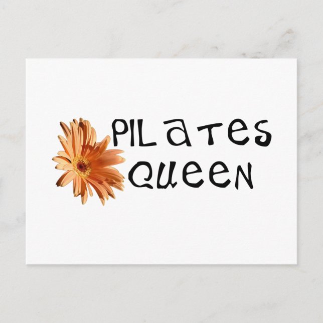 Cartão Postal Pilata a rainha, design único! (Frente)