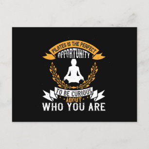 Cartão Postal Pilates é uma oportunidade perfeita para se verifi