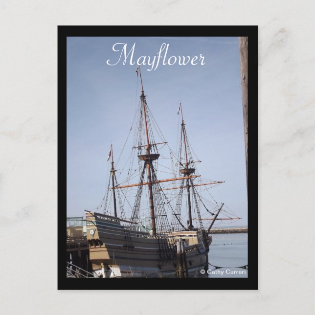 Cartão Postal Pilgrim Memorial State Park, Massachusetts (Frente)