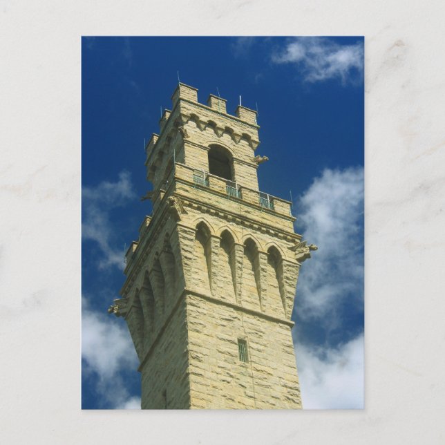 Cartão Postal Pilgrim Monument Provincetown Cape Cod (Frente)