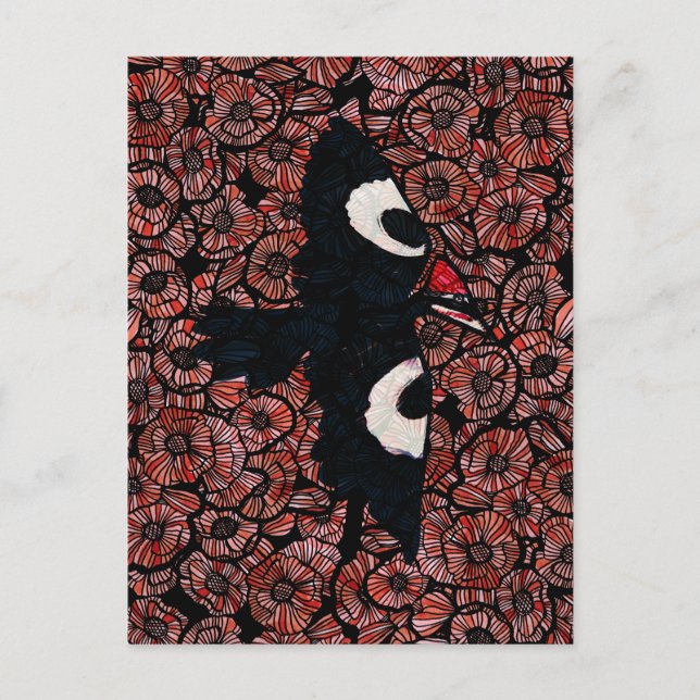Cartão Postal Piliated Woodpecker                                (Frente)