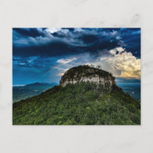 Pilot Mountain NC Parque Estadual | arco-íris após