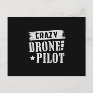 Cartão Postal Piloto de Drone Quadcopter Drones de Câmera FPV Pr
