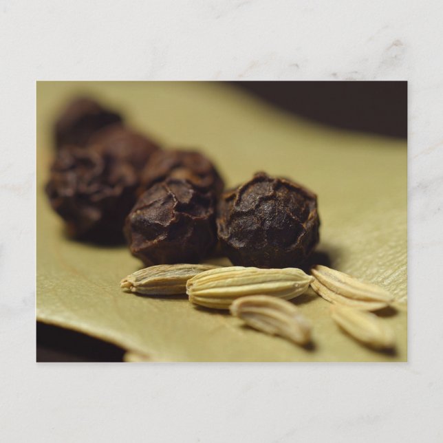 Cartão Postal pimenta (Frente)