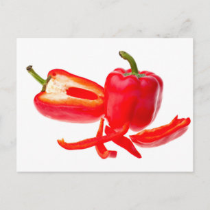 Cartão Postal Pimenta vermelha