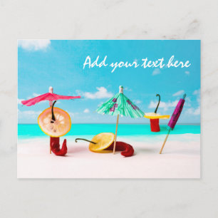 Cartão Postal Pimentões Do Mar