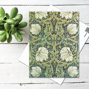 Cartão Postal Pimpernel Floral Pattern William Morris