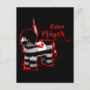 Cartão Postal pinata emo