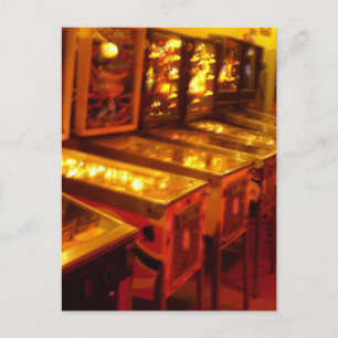 Cartão Postal Pinball Machines