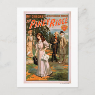Cartão Postal Piney Ridge "Idyl of the Tennessee Mountain"