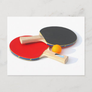 Cartão Postal Ping Pong