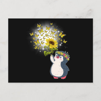 Cartão Postal Pinguim