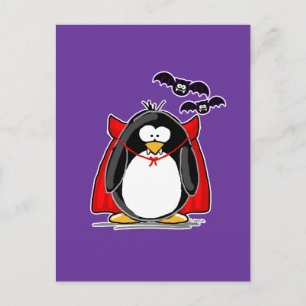 Cartão Postal Pinguim do vampiro