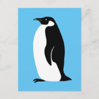 Pinguim Gelado Aqua Preto Branco