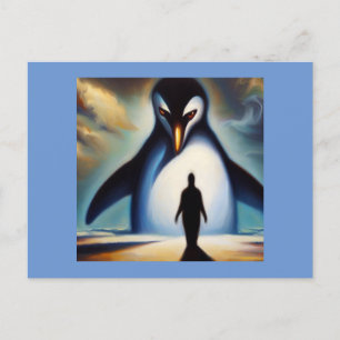 Cartão Postal Pinguim Sanitário 1