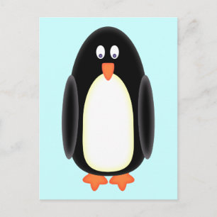 Cartão Postal Pinguin