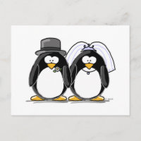 Pinguins dos noivos