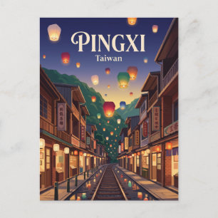 Cartão Postal Pingxi Taiwan
