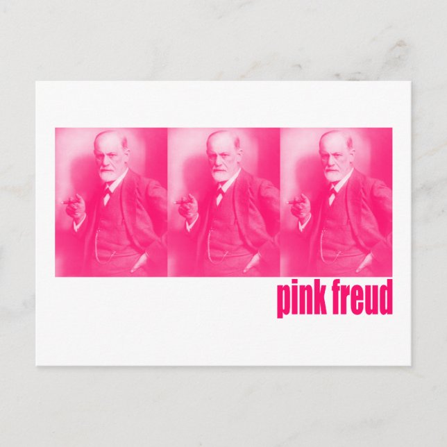 Cartão Postal Pink Freud (Frente)