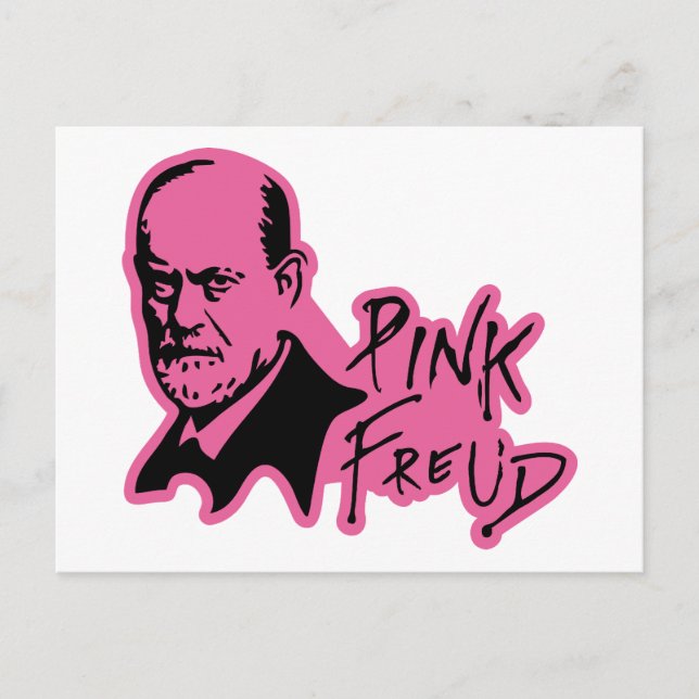 Cartão Postal PINK FREUD Psychoanalysis Sound Edition (Frente)