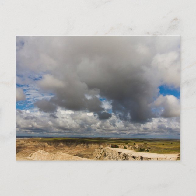 Cartão Postal Pinnacle Overlook, Badlands National Park, SD (Frente)