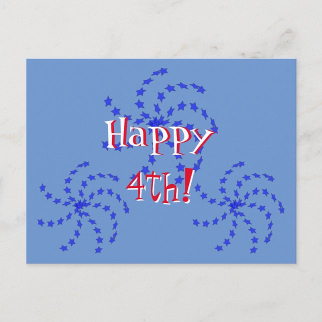 Cartão postal - Pinros do Fireworks (Frente)