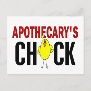 Cartão Postal Pintinho de Apothecary