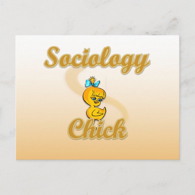 Cartão Postal Pintinho de Sociologia (Frente)