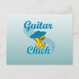 Cartão Postal Pintinho de violão 3