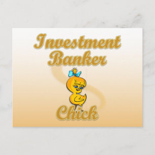 Cartão Postal Pintinho do Investment Banker