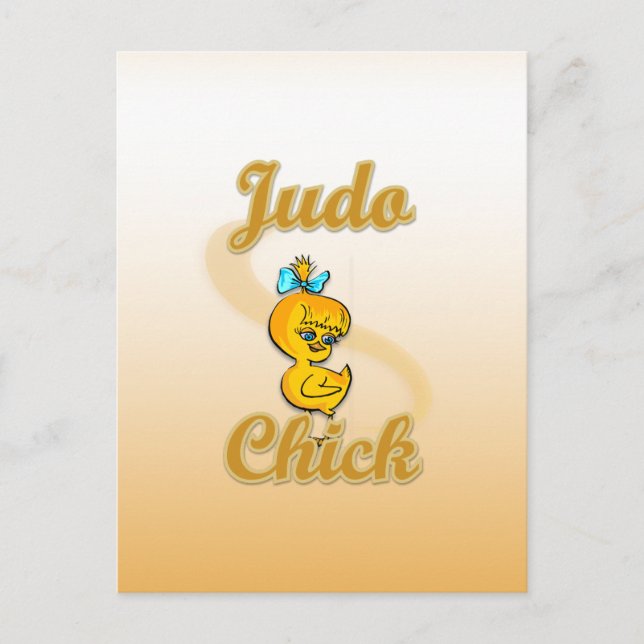 Cartão Postal Pintinho Judo (Frente)
