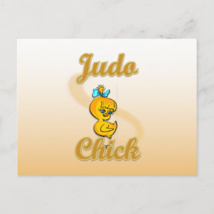 Cartão Postal Pintinho Judo