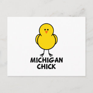 Cartão Postal Pintinho Michigan