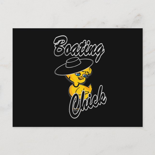 Cartão Postal Pintinho nº 4 do barco (Frente)