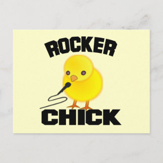 Cartão Postal Pintinho Rocker