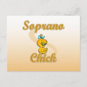 Cartão Postal Pintinho Soprano