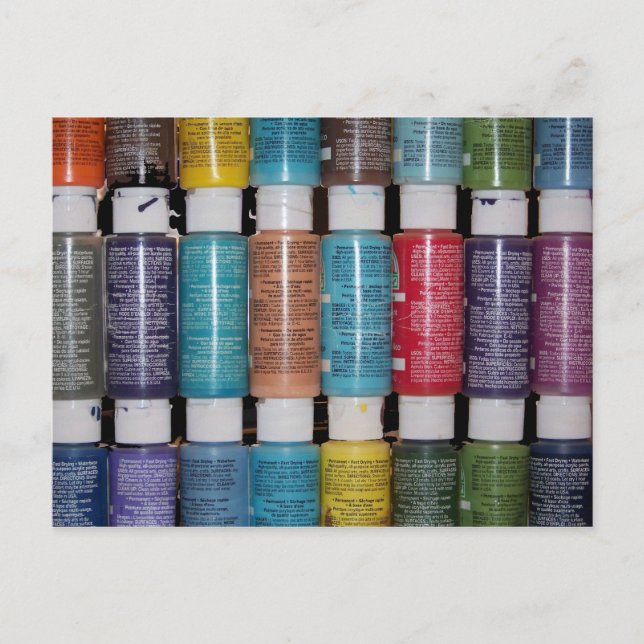 Cartão Postal pintura! (Frente)