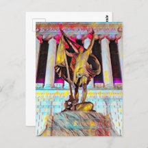 Pintura a Óleo do Memorial de Guerra de Indiana Pr