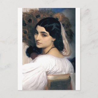 Cartão Postal Pintura antiga feminina hispânica