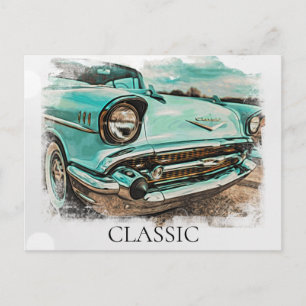 Cartão Postal *~* Pintura Antiga Vintage Clássica Retro Antiga
