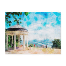 Pintura aquosa do monumento Niederwald