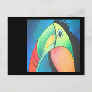 Cartão Postal Pintura de Cartoon para Crianças Turianas