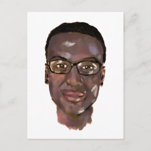 Cartão Postal pintura de elijah mcclain