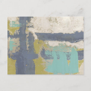Cartão Postal Pintura de expressão livre moderna