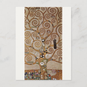 Cartão Postal Pintura de Gustav Klimt "A Árvore da Vida" (1909)