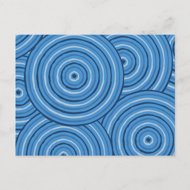 Cartão Postal Pintura de linha original (Frente)